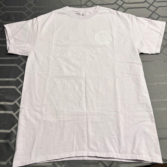 Puppie Love Women’s Lavender Easter Short Sleeve Cotton Tee Medium - Picture 3 of 7